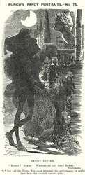 Punch Cartoon: Henry Irving, English Actor