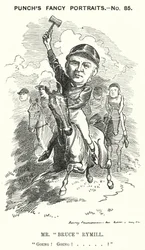 Punch cartoon: Mr "Bruce" Rymill