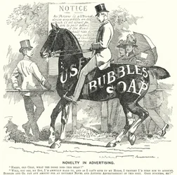 Punch cartoon: Novelty in Advertising