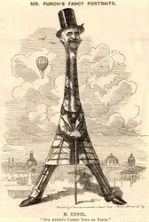 Alexandre Gustave Eiffel (1832-1923) French Civil Engineer