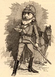 Frederick Lord Leighton in military uniform