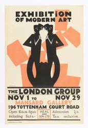 Poster, Exhibition of Modern Art-The London Group
