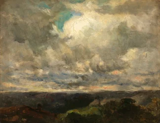 Untitled Landscape, Cloudy Sky