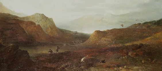 Grouse Shooting - A High Bird
