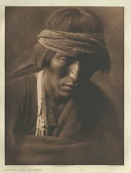 Hastobíga-Navaho Medicine-Man (Portfolio I, Plate 35)