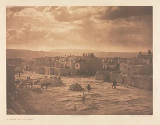 A Feast Day at Acoma (Portfolio XVI, Plate 565)