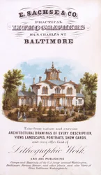 E. Sachse und Co., Practical Lithographers, 104 S. Charles St., Baltimore