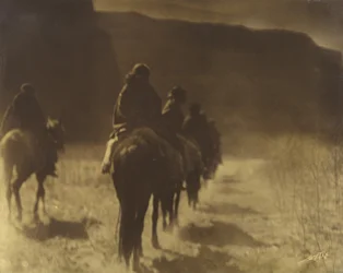 The Vanishing Race — Navaho Plate 1, Volume 1 from the series The North American Indian, c. 1904