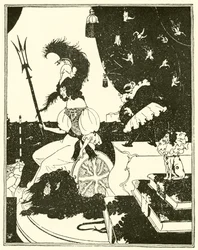 Britannia a la Beardsley