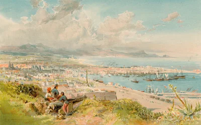 Barcelona, from Montjuich