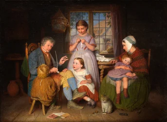 Telling a Tale, 1860