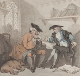 A College Scene, or a Fruitless Attempt on the Purse of Old Square-toes