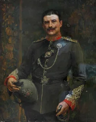 An Officer of a Volunteer Battalion, The Middlesex Regiment, circa 1904
