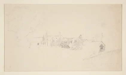 Architectural Study (recto); Ornamental Sketches (verso)