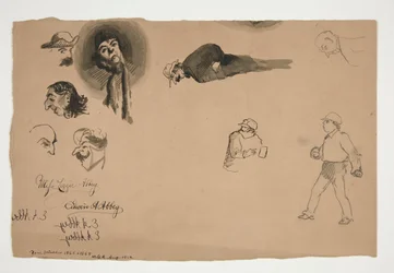 Assorted figure studies