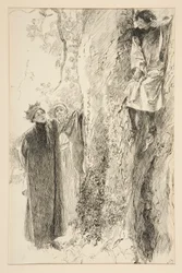 Biron and the King, from Act IV, Scene iii, Love