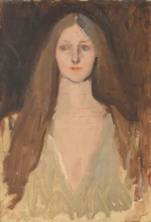 Figure Study of Ophelia, for The Play Scene in Hamlet, Act III, Scene II