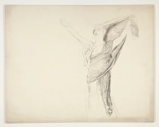 Figure in a Toga, Sketch for an Unidentified Shakespeare Play