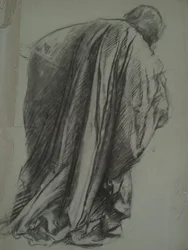Figure study for Galahad