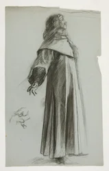 Figure study for King Arthur