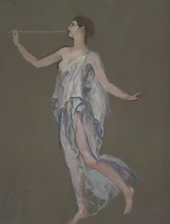 Figure Study for the Figure of Fame(?)