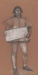 Figure Study, Man in Medieval Costume