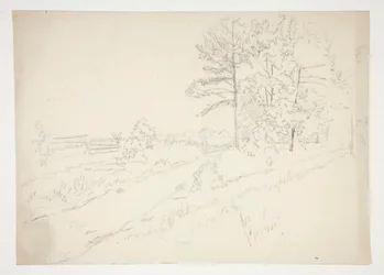 Landscape with Road Running Through