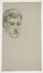 Sketch of a Young Man (Unidentified Sitter)