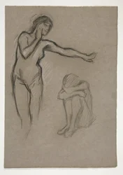 Sketch of two figures