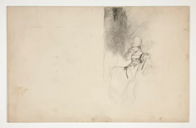 Study for Mariana, from Measure for Measure