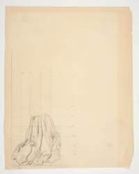 Study for The Quest of the Holy Grail (series of fifteen paintings for the Boston Public Library, completed in 1901)