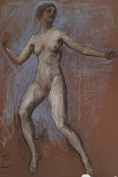 Study for Figure of 12 Noon