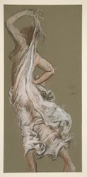 Study for figure of 5 pm