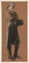 Study for Figure of Dr. Benjamin Rush