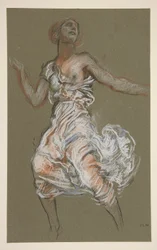 Study for the Figure of 12 Noon