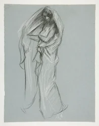 Study for the Figure of 4 am(?)