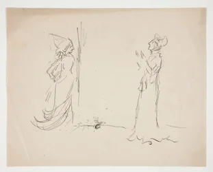 Study of Two Figures, from Love