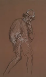 Study of a Man Walking