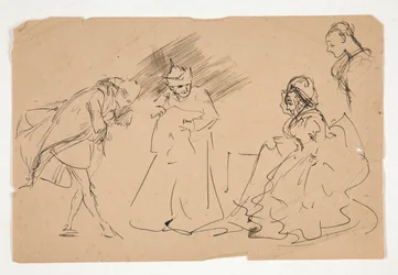 Study of an XVIII Century Scene