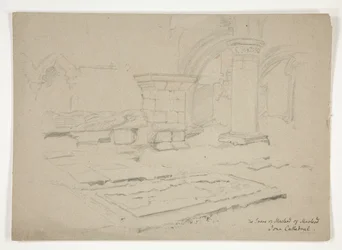 The Grave of MacLeod of MacLeod: Iona Cathedral