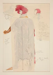 The King Armed, Costume Sketch for Henry Irving