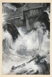 The Shipwreck, illustration for Act I, Scene i, The Tempest