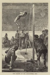 Pole Leaping at the Agricultural Hall