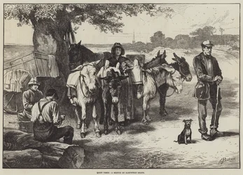 Quiet Times, a Sketch on Hampstead Heath