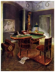 Campaign desk of Napoleon I, Château de la Malmaison, France, 1911-1912