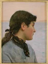A Fishergirl, Newlyn