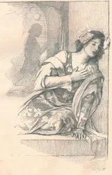 Portion of Illustration for Mrs. Blashfield