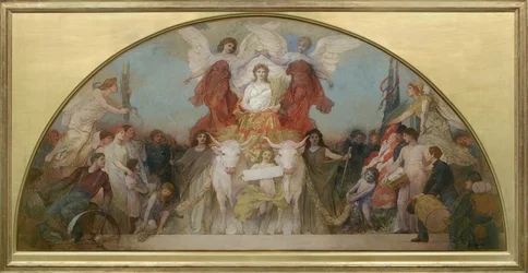 Study for Minnesota, Granary of the World