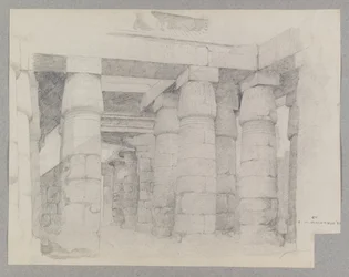 Temple of Khonsu at Karnak, 1887