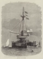 Stern View of HMS Thunderer